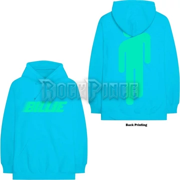 Billie Eilish - Logo &amp; Blohsh - unisex kapucnis pulóver - BILLIEHD07MNB