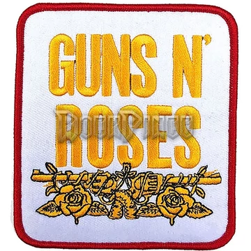 Guns N' Roses - Stacked White - kisfelvarró - GNRPAT14W