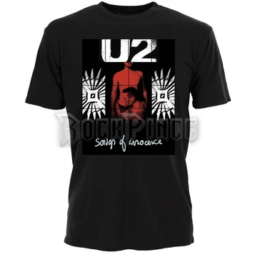U2 - Songs of Innocence Red Shade - Unisex Póló - U2TS08MB