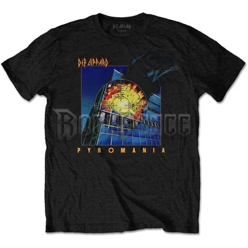Def Leppard - Pyromania - Unisex Póló - DEFLTS02MB