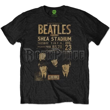 The Beatles - Shea '66 - Unisex Póló - BEATECOTS02MB