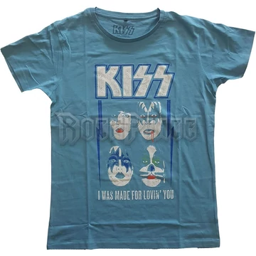 KISS - Made For Lovin' You - Unisex Póló - KISSTS09MBL