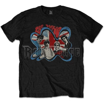 The Who - Groovy Border - Unisex Póló - WHOTEE43MB