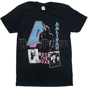 Aaliyah - Rock The Boat - unisex póló - AALTS02MB