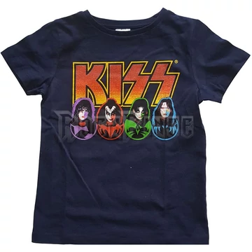 KISS - Logo, Faces &amp; Icons - gyerek póló - KISSTS14BN