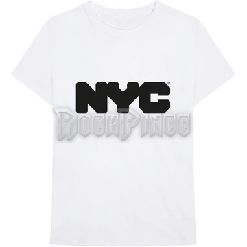 New York City - Logo - Unisex Póló - NYCTS01MW