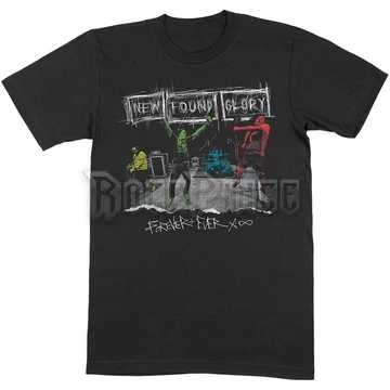 New Found Glory - Stagefreight - unisex póló - NFGTS01MB