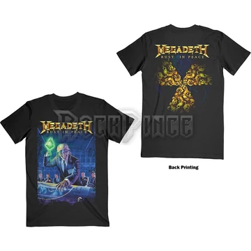 Megadeth - Rust In Peace 30th Anniversary - unisex póló - MEGATS10MB