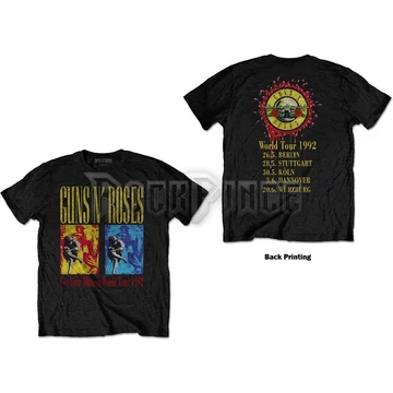 Guns N&#039; Roses - Use Your Illusion World Tour - unisex póló - GNRTS69MB