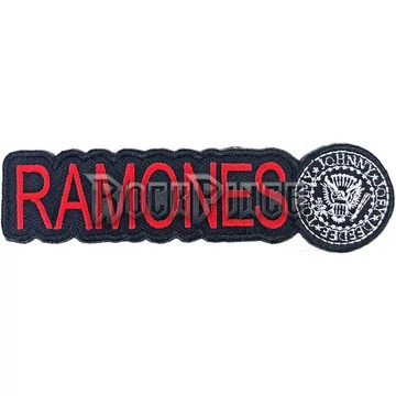 Ramones - Logo &amp; Seal - kisfelvarró - RAPAT05