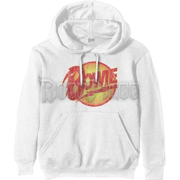David Bowie - Vintage Diamond Dogs Logo - unisex kapucnis pulóver - BOWHD02MW