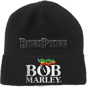 Bob Marley - Logo - kötött sapka - BMABEAN01B