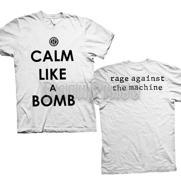Rage Against The Machine - Calm Like A Bomb - Unisex Póló - RATMTS08MW