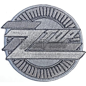 ZZ Top - Metallic Logo - kisfelvarró - ZZPAT02
