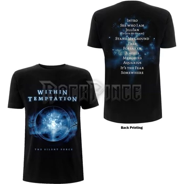 Within Temptation - Silent Force Tracks - unisex póló - WTTS02MB