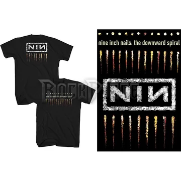 Nine Inch Nails - Downward Spiral - Unisex Póló - NINTS04MB