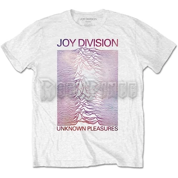 Joy Division - Space - Unknown Pleasures Gradient - Unisex Póló - JDTS05MW