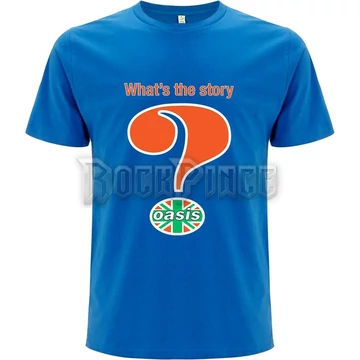 Oasis - Question Mark - unisex póló - OASTS08MBL / PHDOASTSRQUE