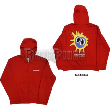 Primal Scream - Screamadelica - unisex cipzáras kapucnis pulóver - PSCZHD01MR