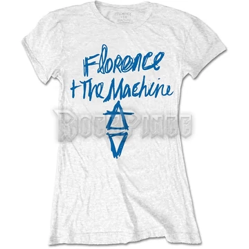 Florence & The Machine - Hand Drawn Logo - női póló - FATMTS01LW