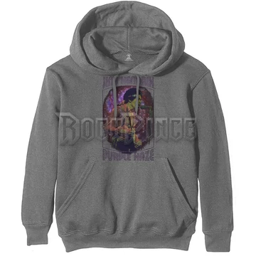 Jimi Hendrix - Purple Haze Frame - unisex kapucnis pulóver - JHXHD18MC