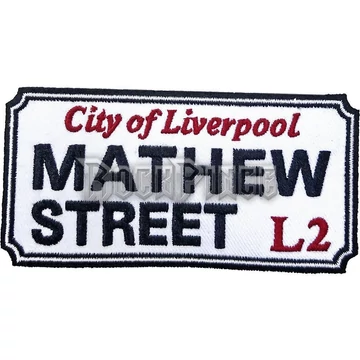 Road Sign - Mathew Street, Liverpool Sign - kisfelvarró - ROFFSIGNPATL02