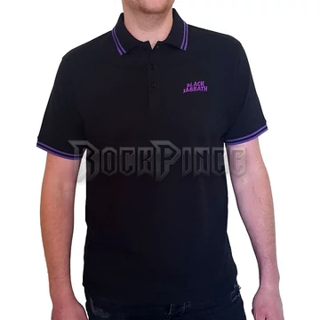 Black Sabbath - Wavy Logo - Unisex Pólóing - BSPS01MB