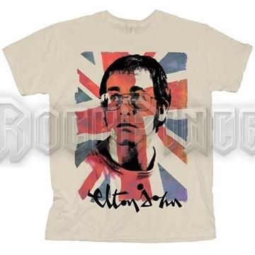 Elton John - Union Jack - unisex póló - EJTEE02MN