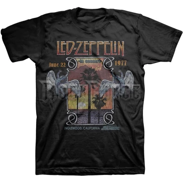 Led Zeppelin - Inglewood - Unisex Póló - LZTS26MB