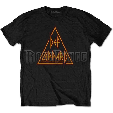 Def Leppard - Classic Triangle - Unisex Póló - DEFLTS15MB