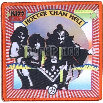 KISS - Hotter Than Hell - kisfelvarró - KISSALBPAT02