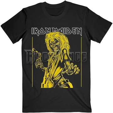 Iron Maiden - Yellow Flyer - Unisex Póló - IMTEE109MB