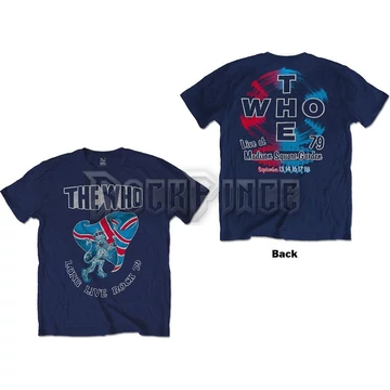 The Who - Long Live Rock &#039;79 - unisex póló - WHOTEE44MN