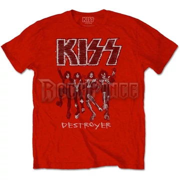 KISS - Destroyer Sketch - unisex póló - KISSTS20MR