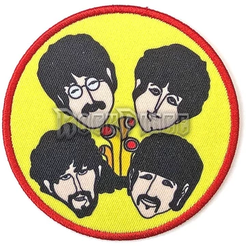 The Beatles - Yellow Submarine Periscopes &amp; Heads - kisfelvarró - YSPAT14