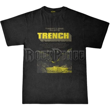 Twenty One Pilots - Trench Cliff - Unisex Póló - TOPTS07MB