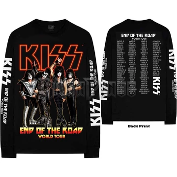 KISS - End Of The Road Tour - unisex hosszú ujjú póló - KISSLST15MB