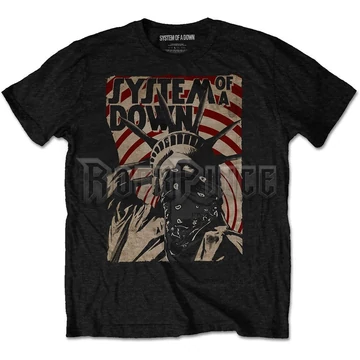 System Of A Down - Liberty Bandit - Unisex Póló - SOADTS08MB