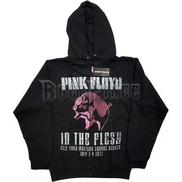 Pink Floyd - In the Flesh - unisex cipzáras kapucnis pulóver - PFHOOD02