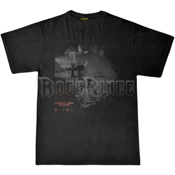 Twenty One Pilots - Masked - Unisex Póló - TOPTS09MB