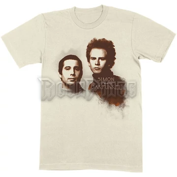 Simon &amp; Garfunkel - Faces - Unisex Póló - SNGTS02MNAT