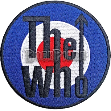 The Who - Target Logo Bordered - kisfelvarró - WHOPAT08