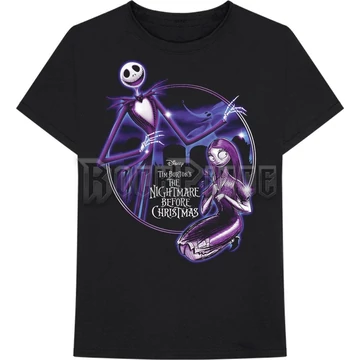 The Nightmare Before Christmas - Purple Graveyard - unisex póló - TNBCTS11MB