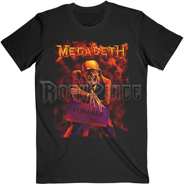 Megadeth - Peace Sells - Unisex Póló - MEGATS07MB