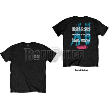 Imagine Dragons - Man Glitch - Unisex Póló - IMDRTS04MB