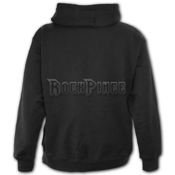 METAL STREETWEAR - Full Zip Hoody Black (Plain) - P003M464