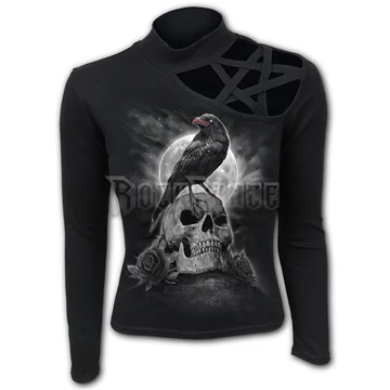 GRAVE WALKER - Pentagram Shoulder Longsleeve Top - D104F477