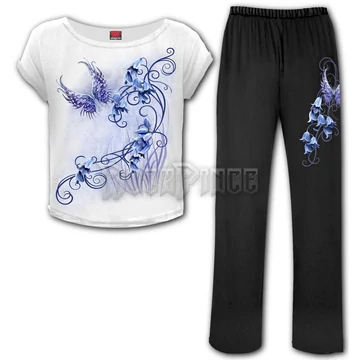 BLUEBELL FAIRY - 4pc Gothic Pyjama Set (Plain) - L053G601