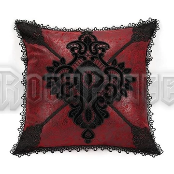 ROYAL GOTHIC RED - díszpárna JZ-003/PILLOW/RD