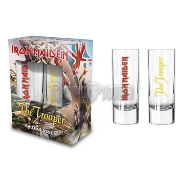 IRON MAIDEN - THE TROOPER - 2 db-os felespohár szett - SG028